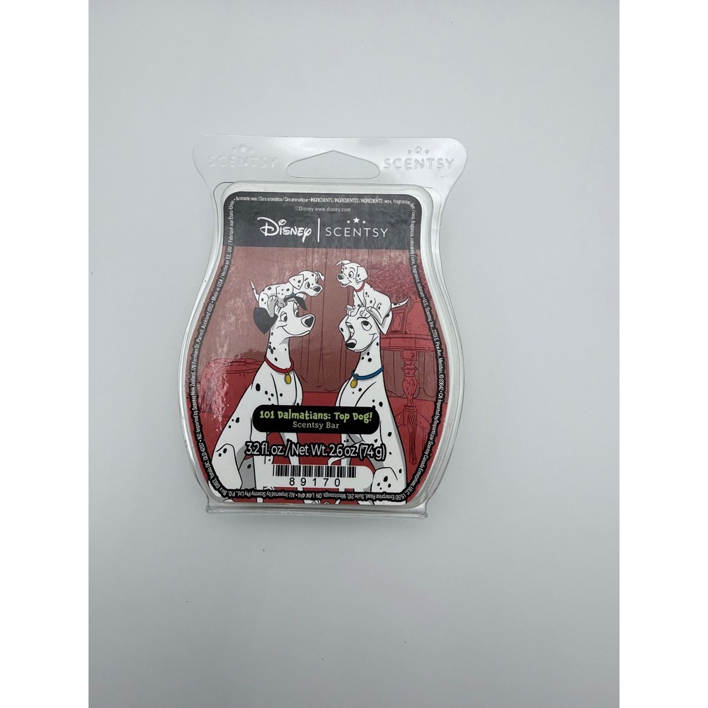 Scentsy 101 Dalmatians Top Dog Wax Bar Authenticβ Home Fragrance